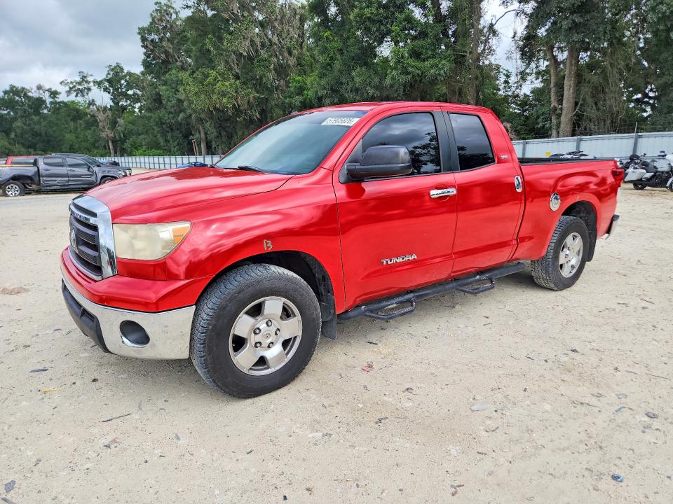 2010 Toyota Tundra VIN 5TFRM5F15AX019581 COPART salvage auction — REAR END, Fl - Cert Of Title Slvg Rebuildable, sold $2,850 on 2026-07-07 (photo 1)