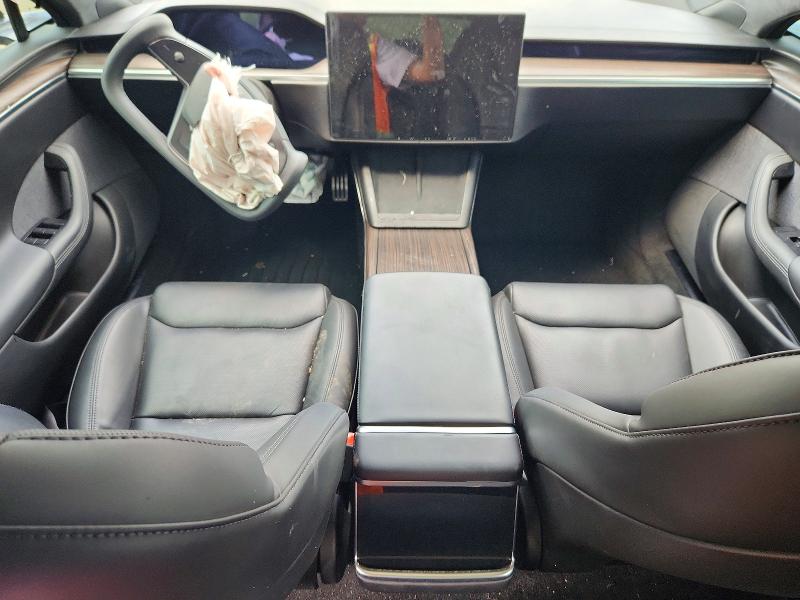 2022 Tesla Model s VIN 5YJSA1E51NF471177 COPART salvage auction — FRONT END, On - Permit No Brand - Unfit, sold $9,900 on 2026-07-30 (photo 8)
