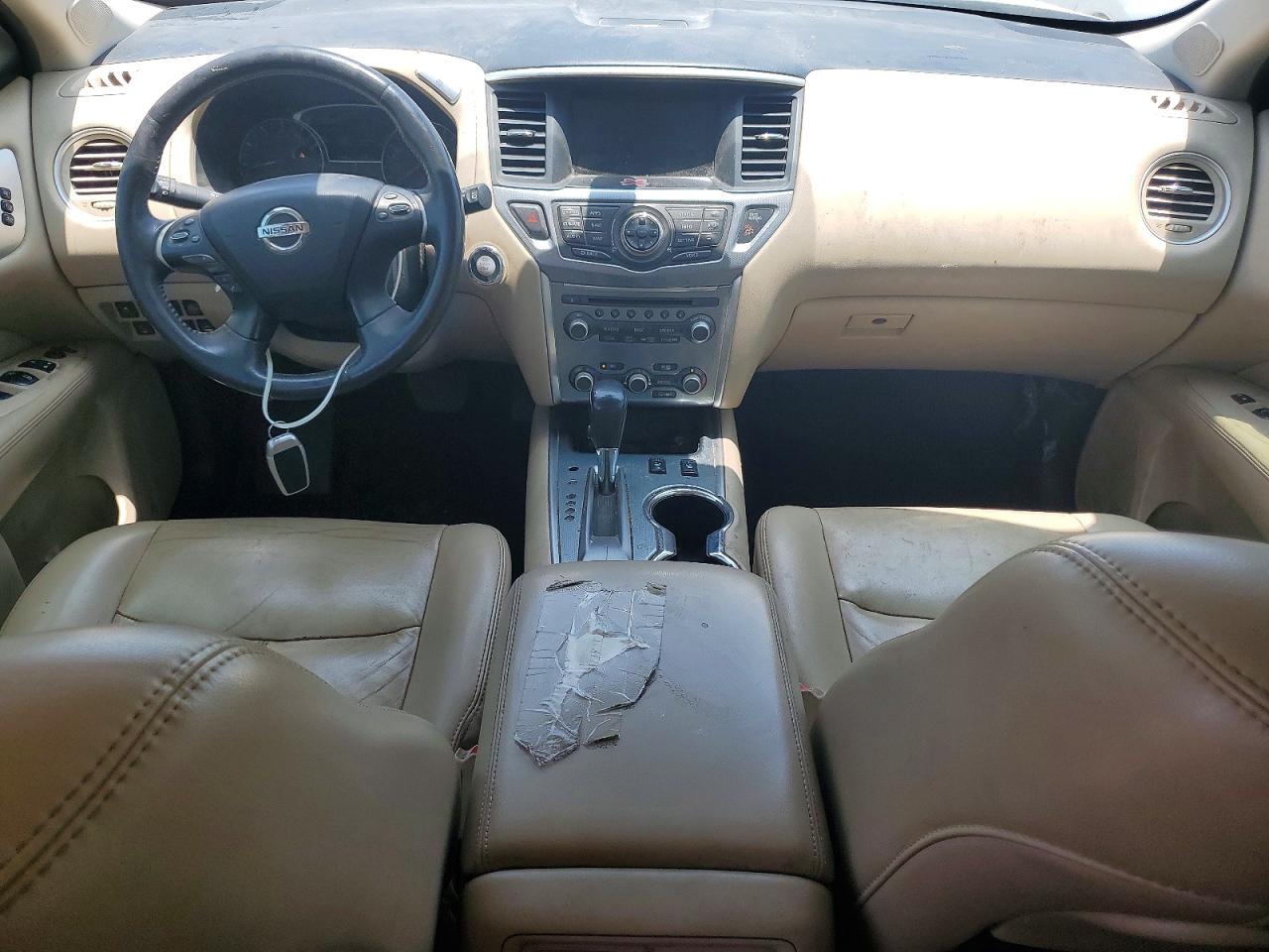 2017 Nissan Pathfinder VIN 5N1DR2MN5HC671887 COPART salvage auction — Minor Dent/Scratches, TX - CERTIFICATE OF TITLE (P), sold $1,900 on 2026-07-09 (photo 8)
