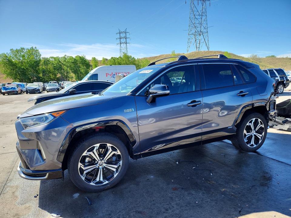2021 Toyota Rav 4 VIN JTMFB3FV2MD035758 COPART salvage auction — REAR END, CO - PUBLIC - SALVAGE TITLE, sold $20,400 on 2026-07-27 (photo 1)