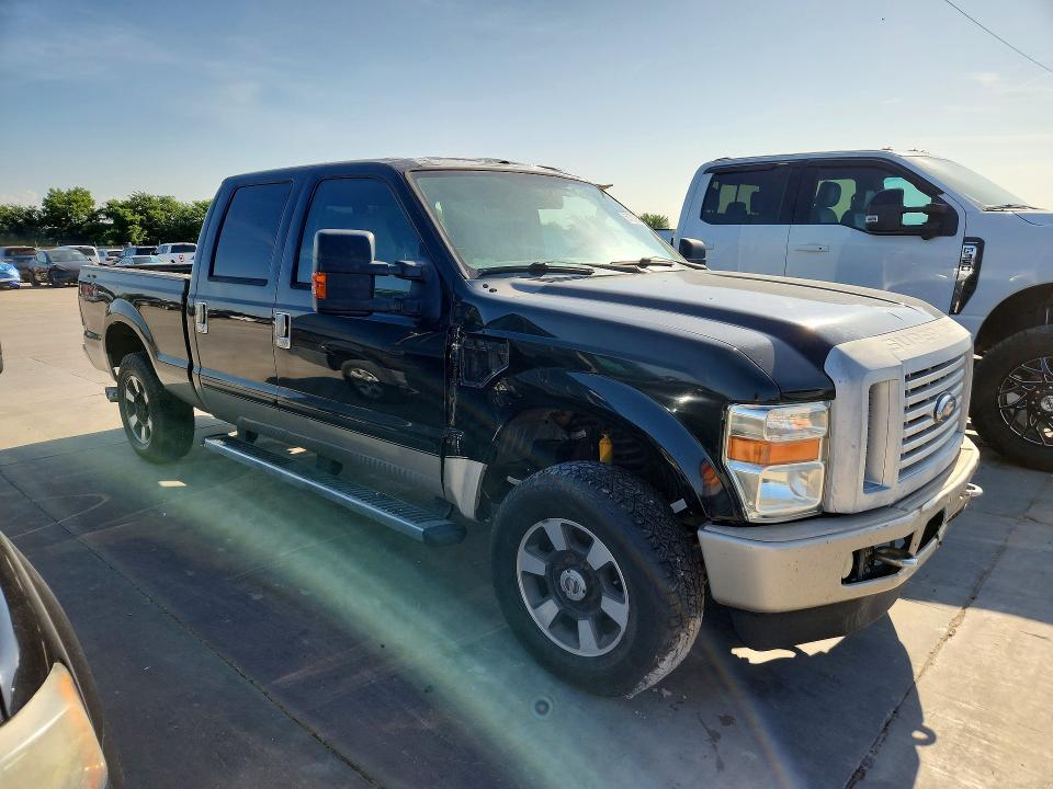 2010 Ford F-250 super duty VIN 1FTSW2BR1AEA69685 COPART salvage auction — SIDE, Tx - Salvage Vehicle Title, sold $2,400 on 2026-07-02 (photo 4)