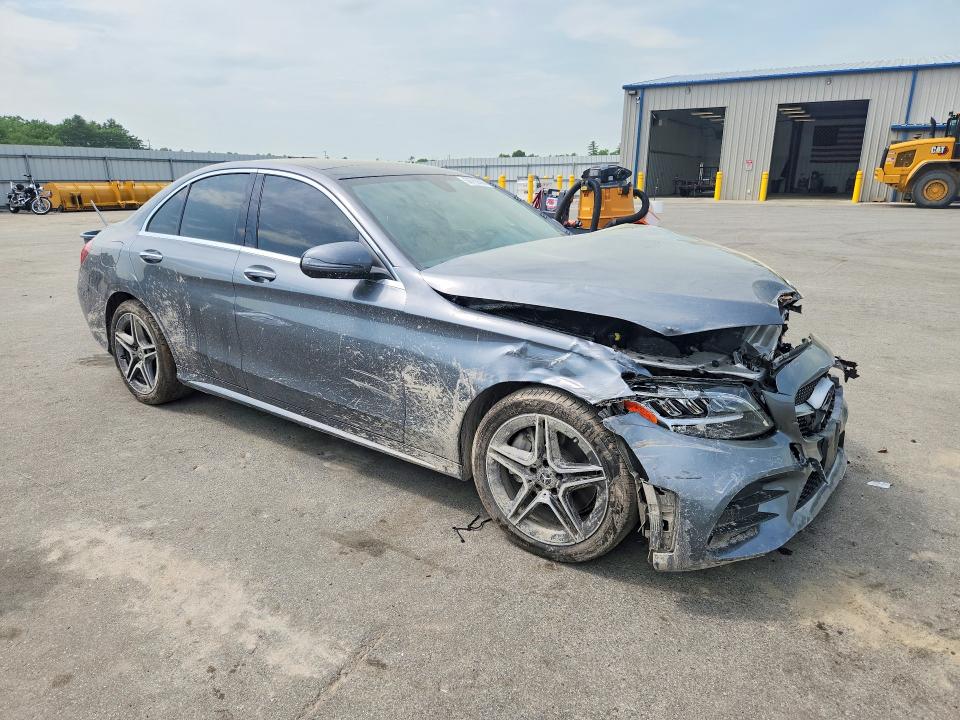 2021 Mercedes-benz C-klasse VIN W1KWF8EBXMR651581 COPART salvage auction — FRONT END, Me - Cert Of Title-Salvage Collisio, sold $4,800 on 2026-07-17 (photo 4)