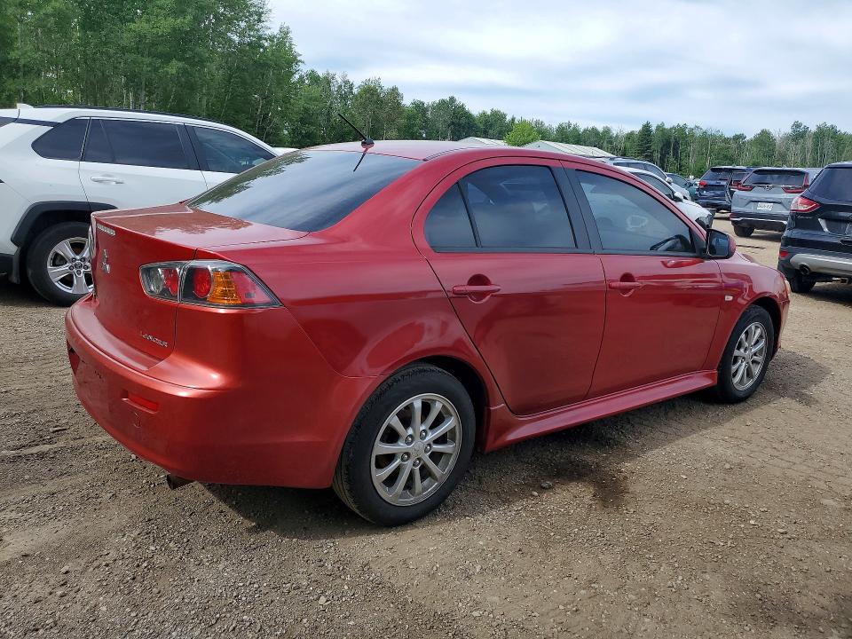 2013 Mitsubishi Lancer VIN JA32U2FU0DU609539 COPART salvage auction — FRONT END, ON - PERMIT NO BRAND - UNFIT, sold $500 on 2026-07-21 (photo 3)