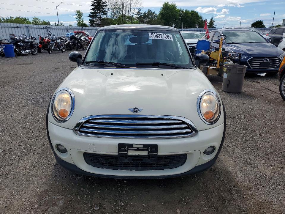 2011 Mini VIN WMWSU3C57BT252753 COPART salvage auction — REAR END, On - Permit No Brand - Unfit, sold $400 on 2026-07-07 (photo 5)