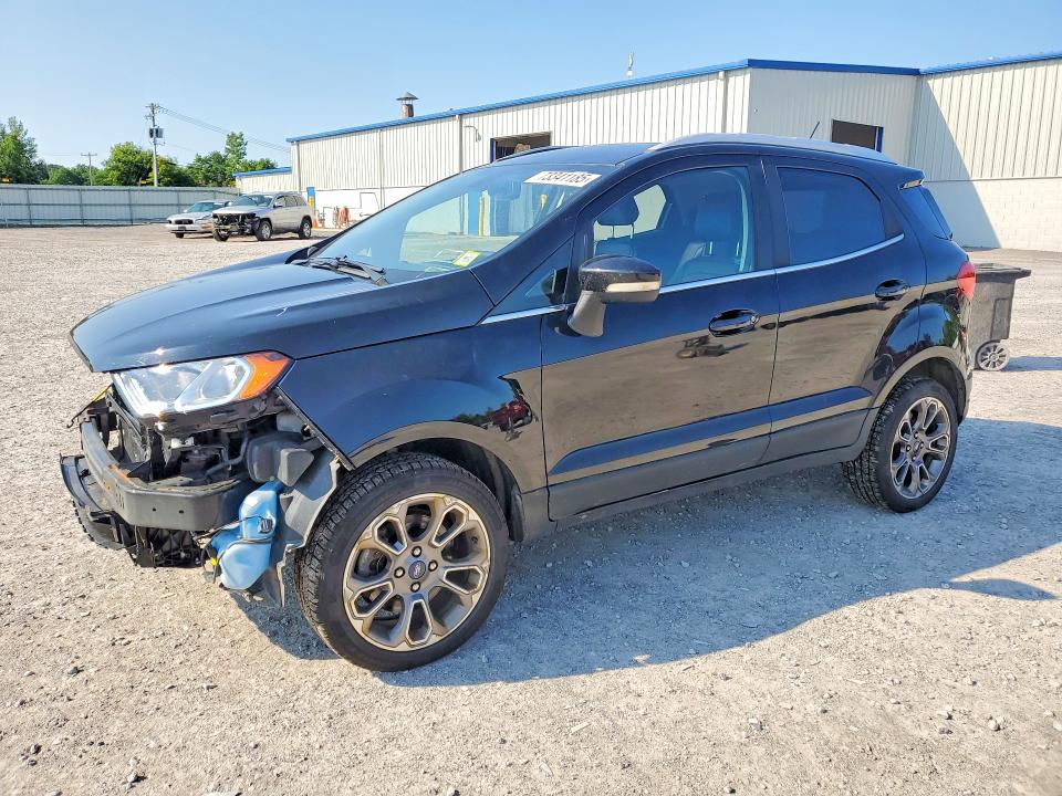 2019 Ford Ecosport VIN MAJ6S3KL0KC286422 COPART salvage auction — FRONT END, NY - MV-907A SALVAGE CERTIFICATE, sold $1,900 on 2026-07-13 (photo 1)