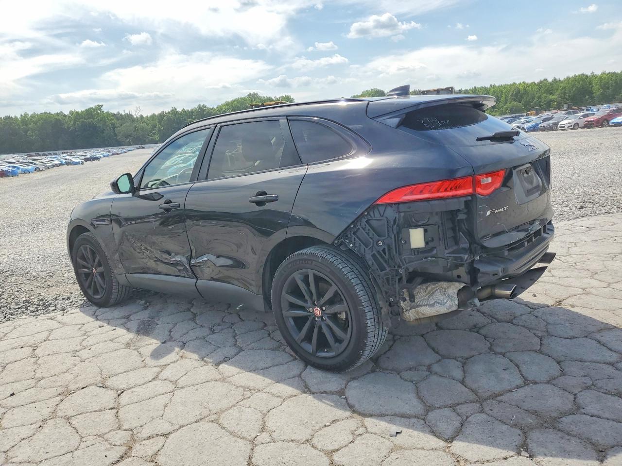 2018 Jaguar F-Pace VIN SADCK2FXXJA322037 COPART salvage auction — Rear End, TN - SALVAGE CERTIFICATE, sold $5,100 on 2026-07-09 (photo 2)