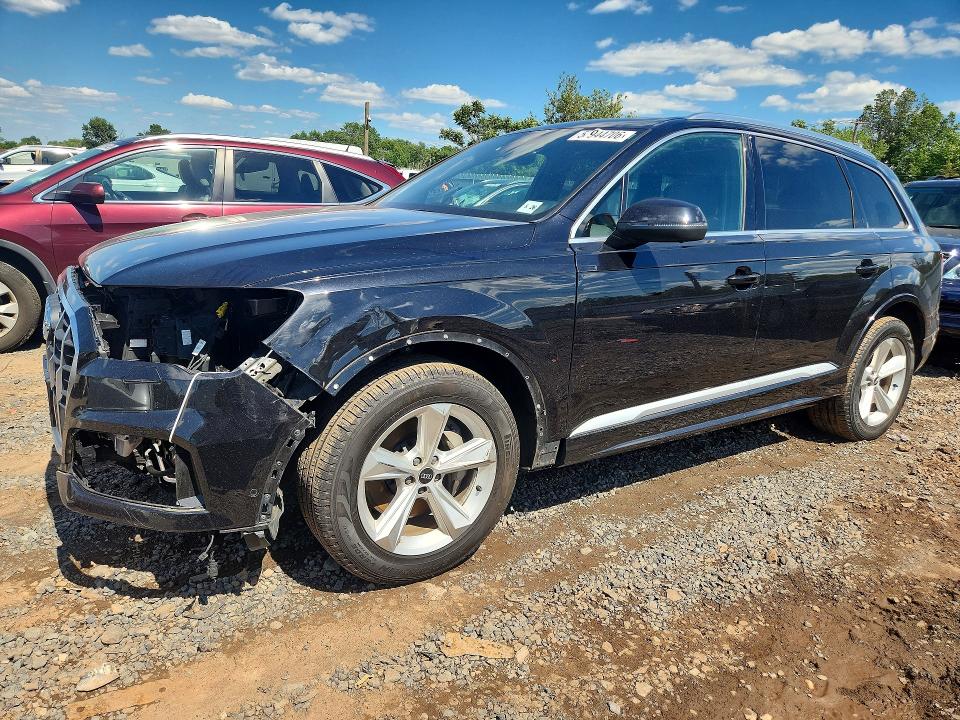 2021 Audi Q7 VIN WA1AJAF7XMD026545 COPART salvage auction — FRONT END, Nj - Cert Of Title-Salvage, sold $375 on 2026-07-31 (photo 1)