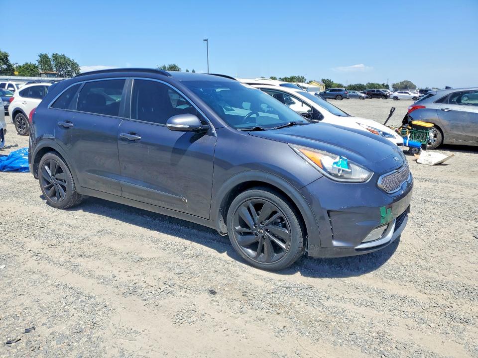 2018 Kia Niro VIN KNDCC3LC6J5149562 COPART salvage auction — FRONT END, Ca - Dis/Dlr/Exp Only Clean Title, sold $2,500 on 2026-07-28 (photo 4)