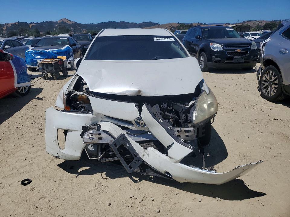 2014 Toyota VIN JTDKN3DU9E1760888 COPART salvage auction — FRONT END, Ca - Salvage Certificate, sold $350 on 2026-07-28 (photo 5)