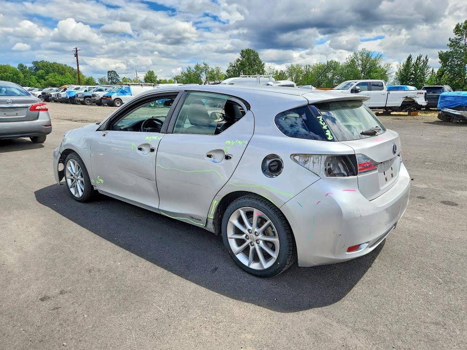 2011 Lexus Ct VIN JTHKD5BH5B2037600 COPART salvage auction — FRONT END, Or - Salvage Title Certificate, sold $3,000 on 2026-07-15 (photo 2)