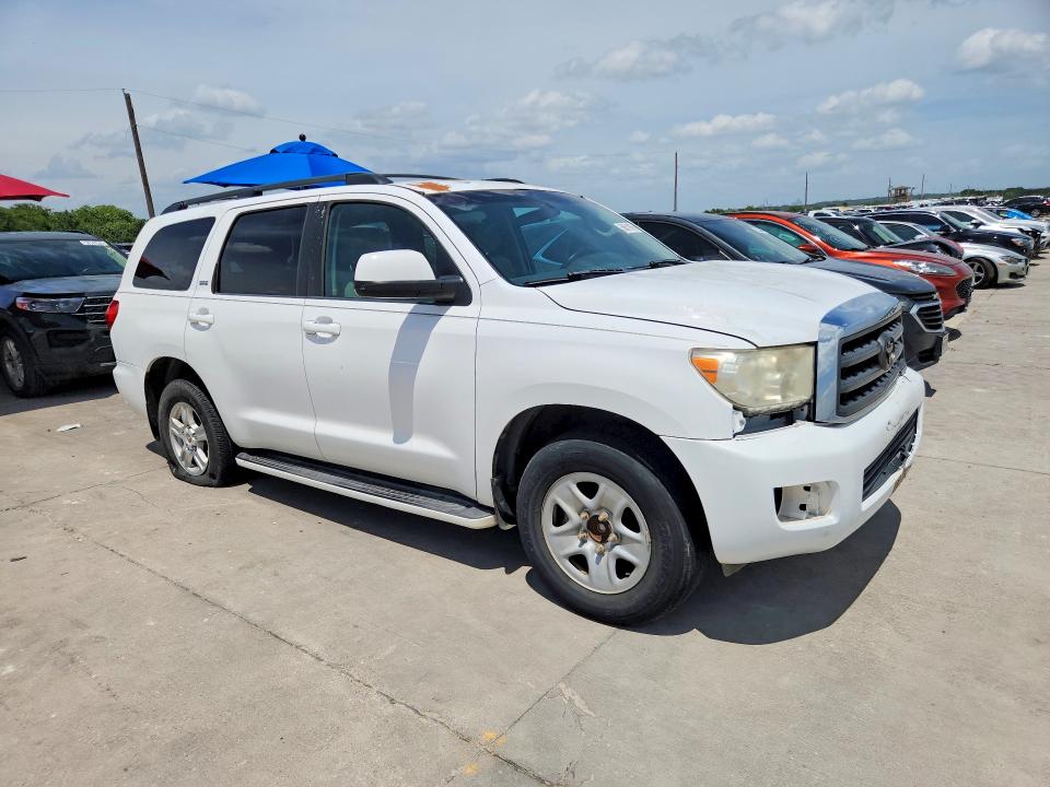 2009 Toyota Sequoia VIN 5TDZT64AX9S000649 COPART salvage auction — FRONT END, TX - CERTIFICATE OF TITLE (P), sold $3,400 on 2026-07-30 (photo 4)
