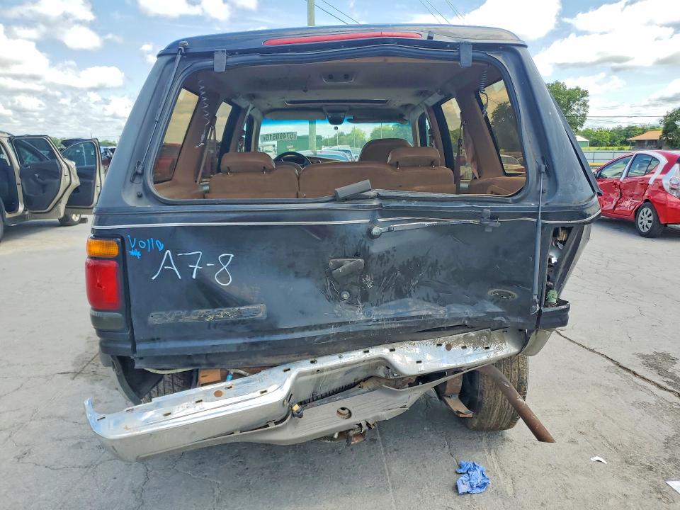 1996 Ford Explorer VIN 1FMDU34X2TUC80110 COPART salvage auction — REAR END, Tn - Salvage Certificate, sold $250 on 2026-07-06 (photo 6)