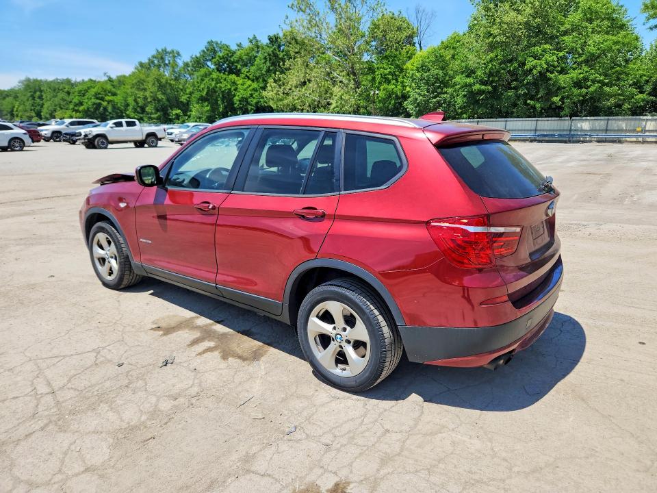 2011 BMW X3 VIN 5UXWX5C56BL706934 COPART salvage auction — FRONT END, Pa - Certificate Of Salvage, sold $1,100 on 2026-07-02 (photo 2)