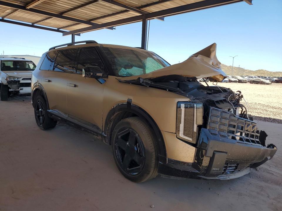 2027 Kia Telluride VIN 5XYPDESA2VG005658 COPART salvage auction — FRONT END, AZ - CERT OF TITLE - SALVAGE, sold $21,300 on 2026-07-14 (photo 4)