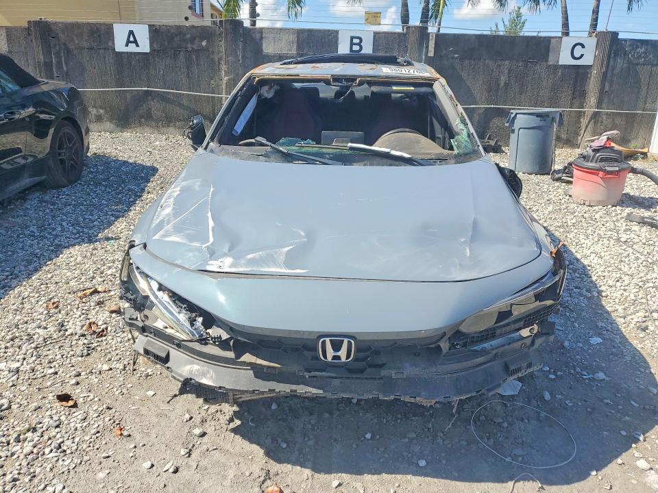 2024 Honda Civic VIN 2HGFE1E50RH476667 COPART salvage auction — VANDALISM, PA - CERTIFICATE OF SALVAGE, sold $3,200 on 2026-07-02 (photo 5)
