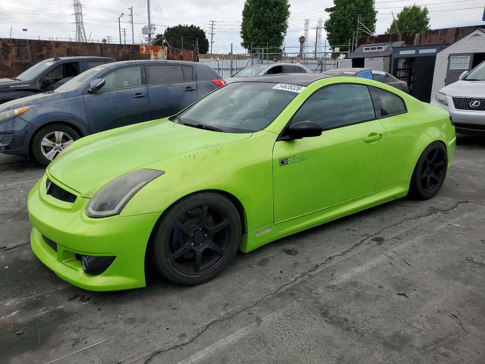 2004 Infiniti G VIN JNKCV54E94M804439 COPART salvage auction — MINOR DENT/SCRATCHES, Ca - Salvage Certificate, sold $200 on 2026-07-29 (photo 1)
