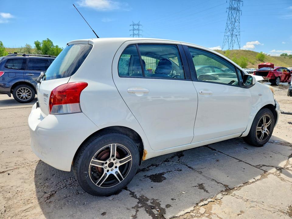 2010 Toyota Yaris VIN JTDKT4K31A5306255 COPART salvage auction — FRONT END, CO - PUBLIC - SALVAGE TITLE, sold $1,200 on 2026-07-27 (photo 3)