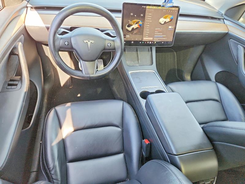 2023 Tesla Model y VIN 7SAYGDEF8PF948468 COPART salvage auction — FRONT END, CT - CERT OF TITLE-SALVAGE, sold $8,700 on 2026-07-24 (photo 8)