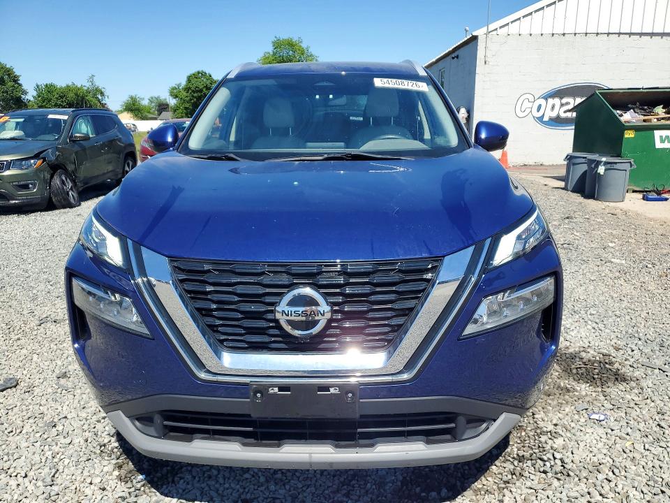 2021 Nissan Rogue VIN JN8AT3BB8MW230856 COPART salvage auction — REAR END, Nj - Cert Of Title-Salvage, sold $7,000 on 2026-07-02 (photo 5)