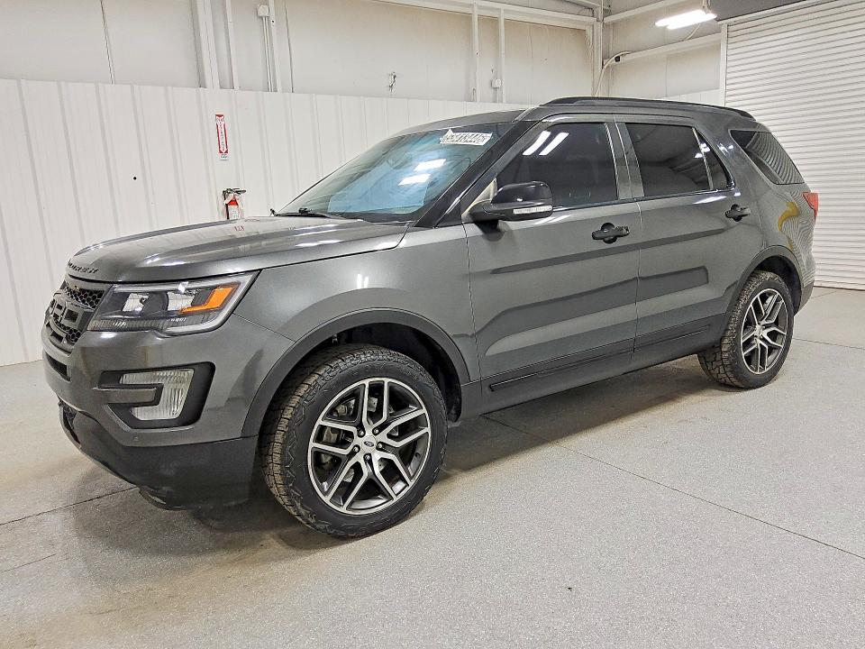 2017 Ford VIN 1FM5K8GT4HGA35024 COPART salvage auction — NORMAL WEAR, Wv - Certificate Of Title, sold $5,100 on 2026-07-02 (photo 1)
