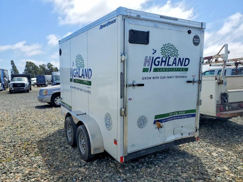 2024 American cargo grp inc VIN 7V0W11227SU421340 COPART salvage auction — REAR END, CA - SALVAGE CERTIFICATE, sold $575 on 2026-07-30 (photo 3)