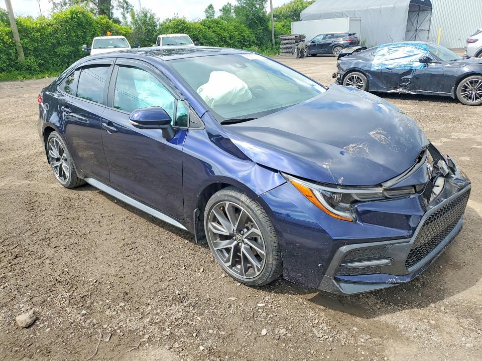 2020 Toyota Corolla VIN 5YFB4RBE7LP047806 COPART salvage auction — FRONT END, Qc - Gravement Accidente, sold $4,950 on 2026-07-28 (photo 4)