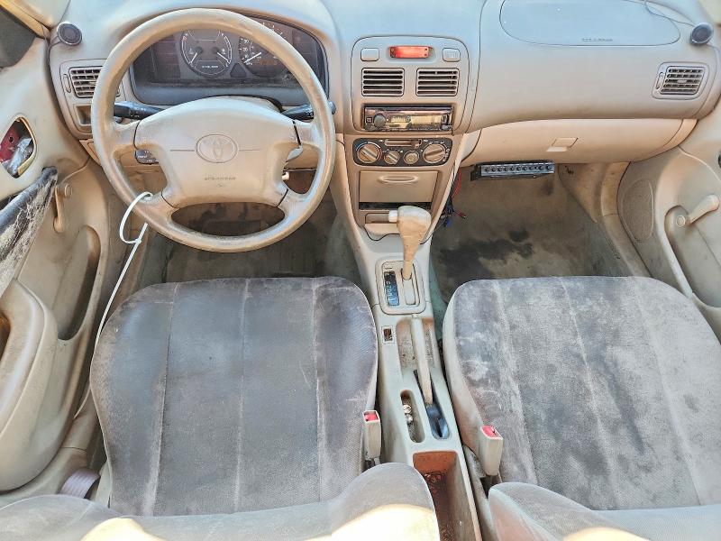 1999 Toyota Corolla VIN 1NXBR12E9XZ271800 COPART salvage auction — FRONT END, Ga - Cert Of Title-Salvage, sold $275 on 2026-07-02 (photo 8)