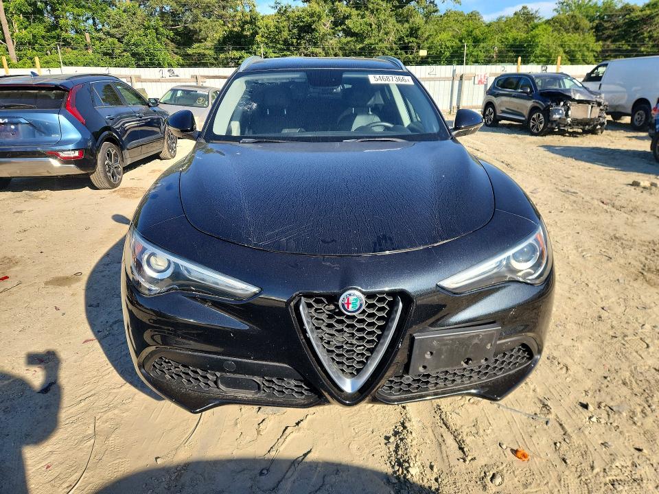 2018 Alfa romeo Stelvio VIN ZASFAKAN0J7B70291 COPART salvage auction — REAR END, Md - Cert Of Salvage > 75% Damage, sold $3,750 on 2026-08-18 (photo 5)