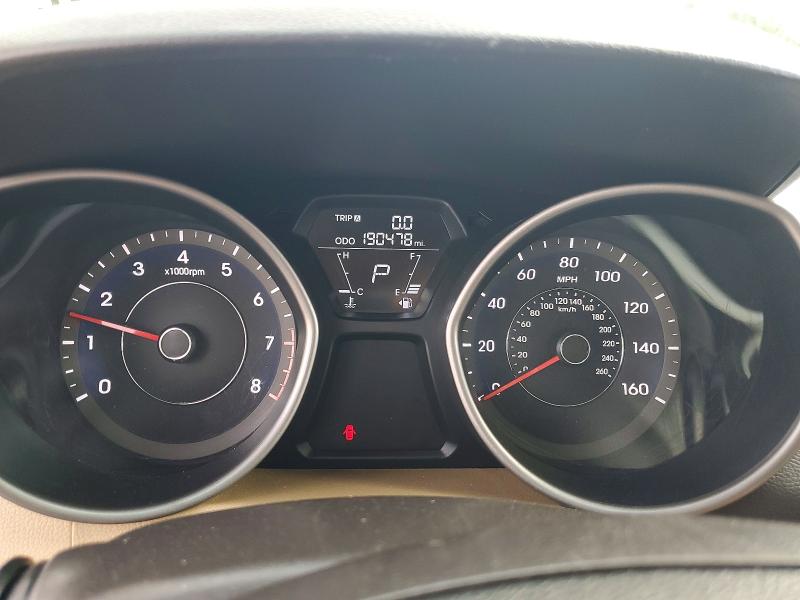 2013 Hyundai Elantra VIN 5NPDH4AEXDH264993 COPART salvage auction — FRONT END, Al - Cert Of Title-Salvage Title, sold $125 on 2026-07-23 (photo 9)