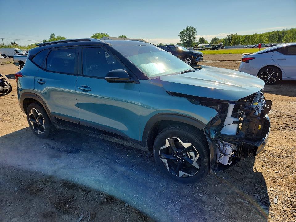 2025 Kia Seltos VIN KNDEUCAA8S7772761 COPART salvage auction — FRONT END, Oh - Cert Of Title-Salvage, sold $6,700 on 2026-07-13 (photo 4)