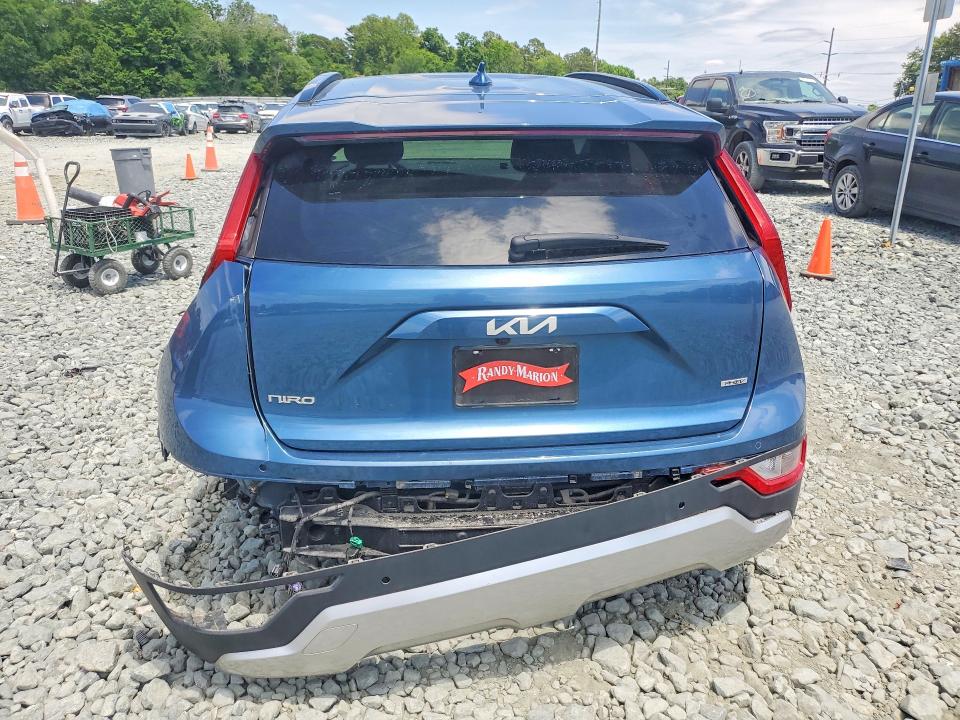 2024 Kia Niro VIN KNDCS3LF0R5144074 COPART salvage auction — REAR END, NC - SALVAGE CERTIFICATE OF TITLE, sold $4,150 on 2026-07-29 (photo 6)