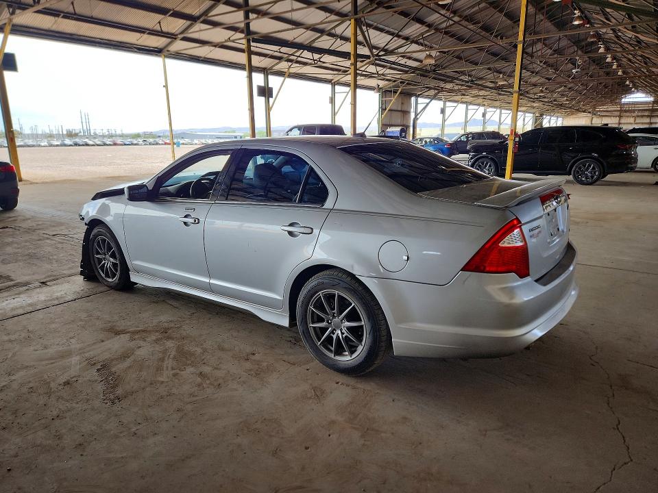 2010 Ford Fusion VIN 3FAHP0KC8AR245576 COPART salvage auction — FRONT END, Az - Certificate Of Title, sold $475 on 2026-08-26 (photo 2)