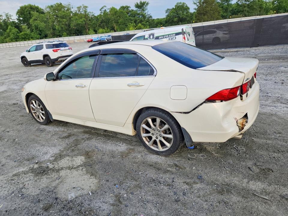 2007 Acura Tsx VIN JH4CL96977C013298 COPART salvage auction — REAR END, Sc - Cert Of Title-Salvage, sold $650 on 2026-07-15 (photo 2)