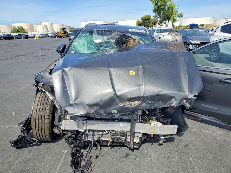 2026 Genesis VIN KMUMBDTB3TU276716 COPART salvage auction — FRONT END, Ca - Salvage Certificate, sold $3,300 on 2026-08-03 (photo 5)