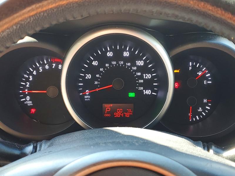2012 Kia Soul VIN KNDJT2A64C7475303 COPART salvage auction — FRONT END, Ct - Cert Of Title-Salvage, sold $475 on 2026-07-02 (photo 9)
