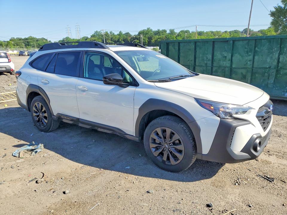 2025 Subaru Outback VIN 4S4BTALC2S3182910 COPART salvage auction — REAR END, Fl - Certificate Of Destruction, sold $15,700 on 2026-07-30 (photo 4)