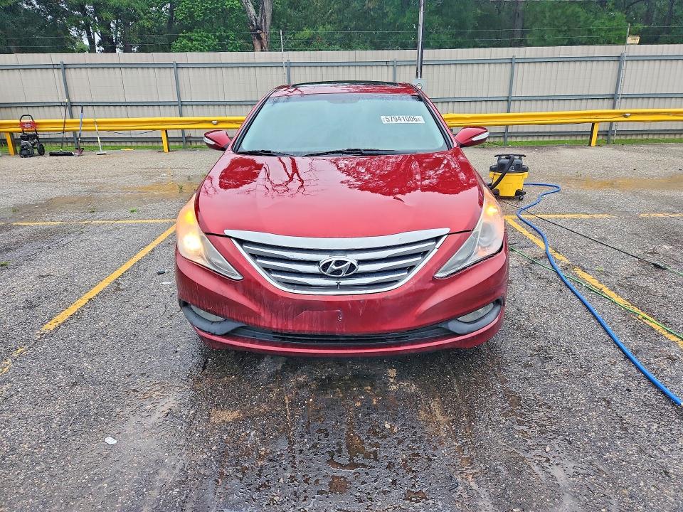 2014 Hyundai Sonata VIN 5NPEC4AC8EH811617 COPART salvage auction — FRONT END, Al - Cert Of Title-Salvage Title, sold $250 on 2026-07-27 (photo 5)