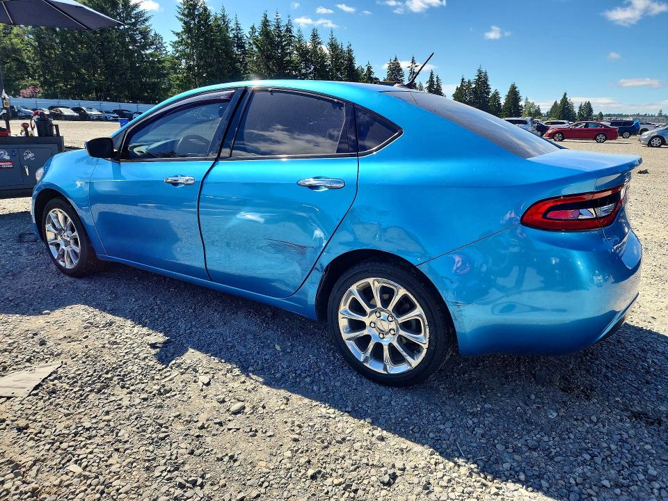 2016 Dodge Dart VIN 1C3CDFFA9GD819150 COPART salvage auction — REAR END, Wa - Bill Of Sale, sold $1,050 on 2026-07-02 (photo 2)