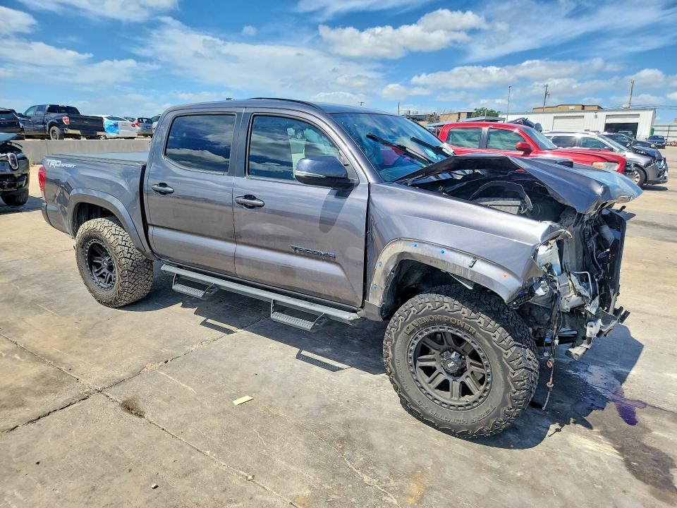 2019 Toyota Tacoma VIN 5TFAZ5CN0KX073734 COPART salvage auction — FRONT END, Tx - Salvage Vehicle Title, sold $7,100 on 2026-07-08 (photo 4)