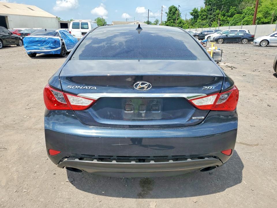 2014 Hyundai Sonata VIN 5NPEC4AB8EH845256 COPART salvage auction — SIDE, Pa - Certificate Of Salvage, sold $625 on 2026-07-06 (photo 6)