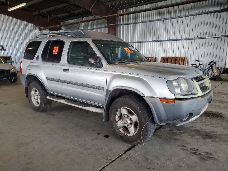 2002 Nissan Xterra VIN 5N1ED28T62C582977 COPART salvage auction — REAR END, Ca - Dis/Dlr/Exp App For Dup Clean, sold $20 on 2026-07-23 (photo 4)