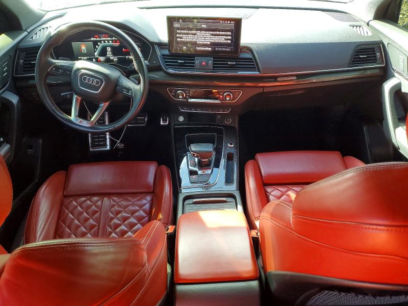2021 Audi Sq5 VIN WA1B4AFY9M2020591 COPART salvage auction — FRONT END, Ma - Cert Of Title-Salvage, sold $11,500 on 2026-07-16 (photo 8)