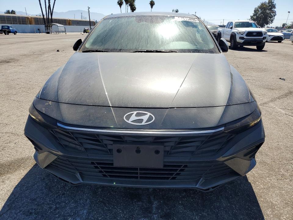 2024 Hyundai Elantra VIN KMHLM4DG7RU671957 COPART salvage auction — REAR END, Salvage Title, sold $100 on 2026-07-28 (photo 5)