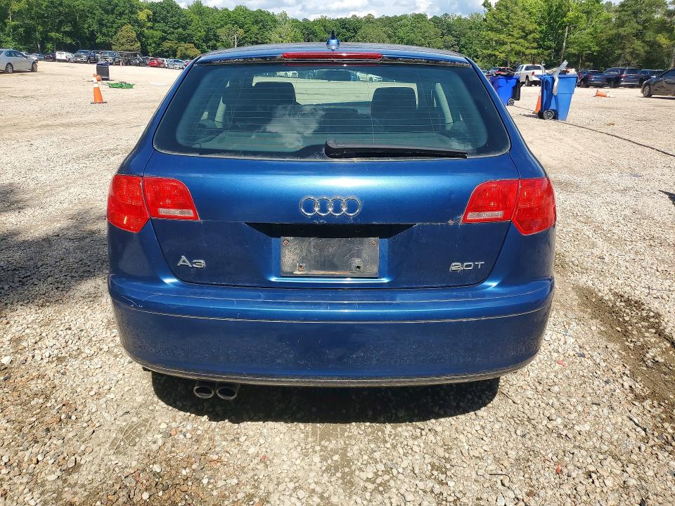 2007 Audi A3 VIN WAUHF78PX7A053348 COPART salvage auction — FRONT END, Nc - Salvage Certificate Of Title, sold $250 on 2026-07-31 (photo 6)