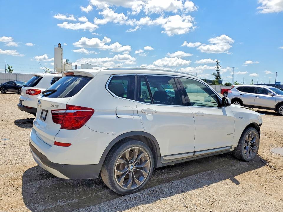 2016 BMW X3 VIN 5UXWX7C56G0K36666 COPART salvage auction — FRONT END, Ia -, sold $725 on 2026-07-22 (photo 3)