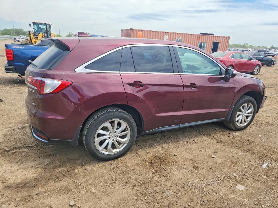 2017 Acura VIN 5J8TB4H55HL015913 COPART salvage auction — FRONT END, Il - Salvage Certificate, sold $5,800 on 2026-07-09 (photo 3)