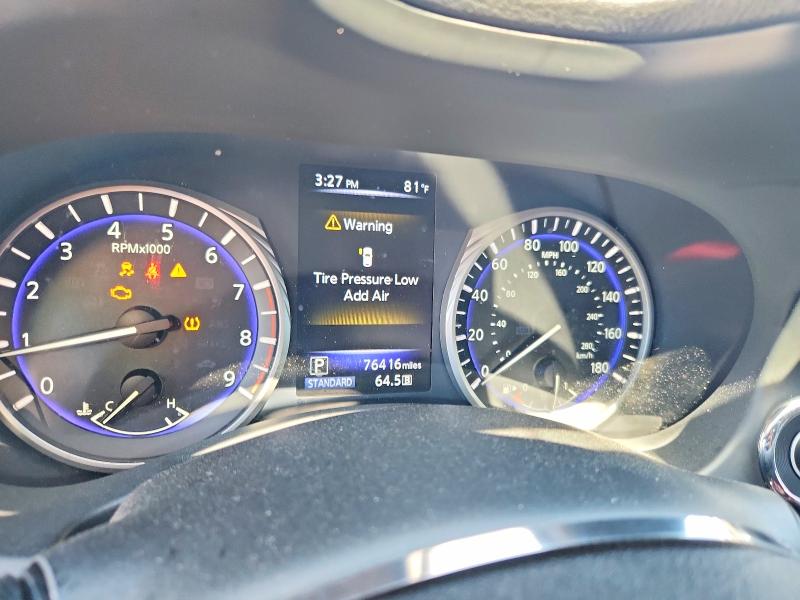 2018 Infiniti Q60 VIN JN1EV7EKXJM342529 COPART salvage auction — FRONT END, Ga - Cert Of Title-Salvage, sold $4,550 on 2026-07-07 (photo 9)