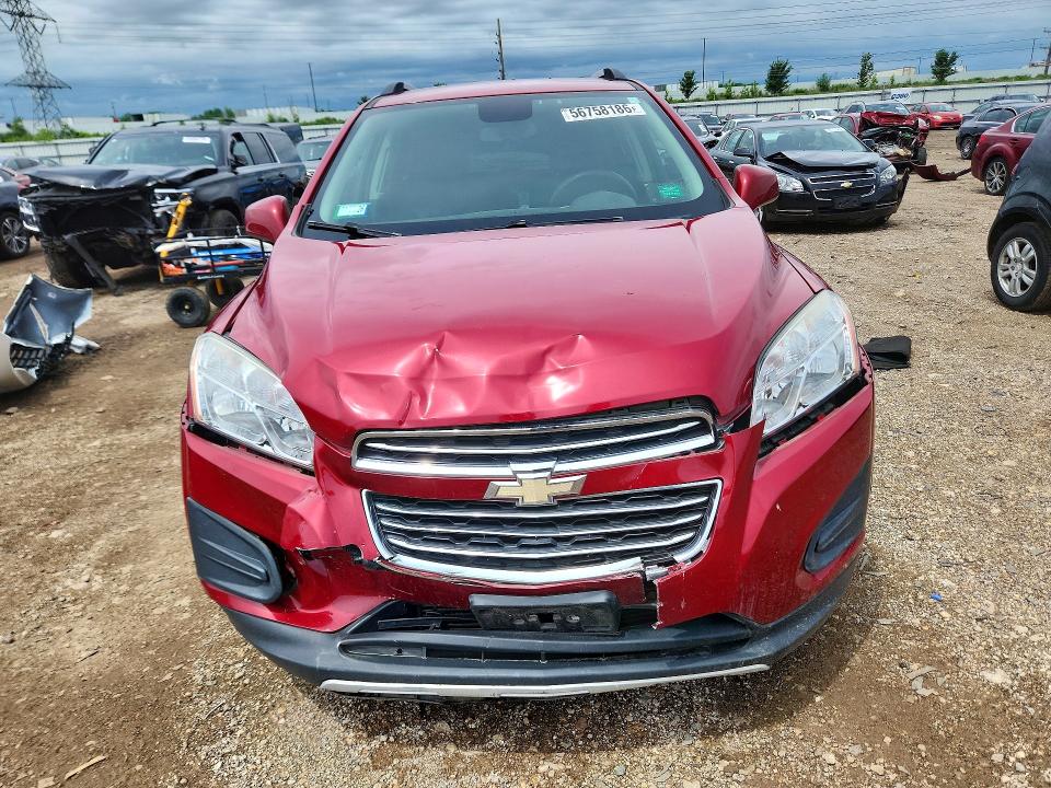 2015 Chevrolet VIN KL7CJLSB3FB130343 COPART salvage auction — FRONT END, Il - Salvage Certificate, sold $650 on 2026-07-14 (photo 5)