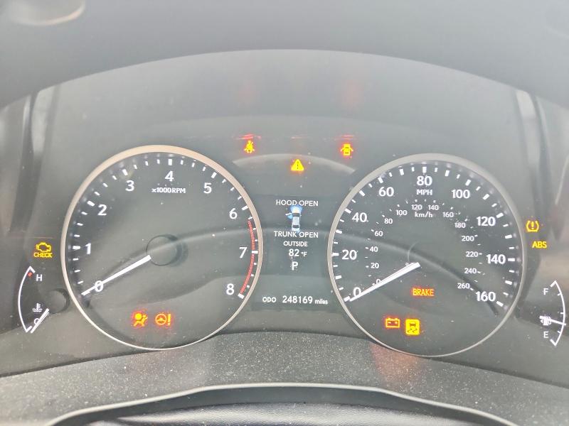 2014 Lexus VIN JTHBK1GG0E2107362 COPART salvage auction — REAR END, Id - Salvage Certificate Of Title, sold $550 on 2026-07-23 (photo 9)