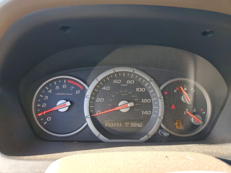 2008 Honda Pilot VIN 5FNYF18688B000390 COPART salvage auction — FRONT END, CA - SALVAGE CERTIFICATE, sold $650 on 2026-07-02 (photo 9)